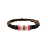 Ribbon Bamboo Bangle - Dark