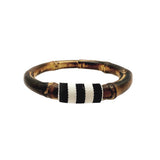 Ribbon Bamboo Bangle - Dark
