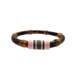 Ribbon Bamboo Bangle - Dark