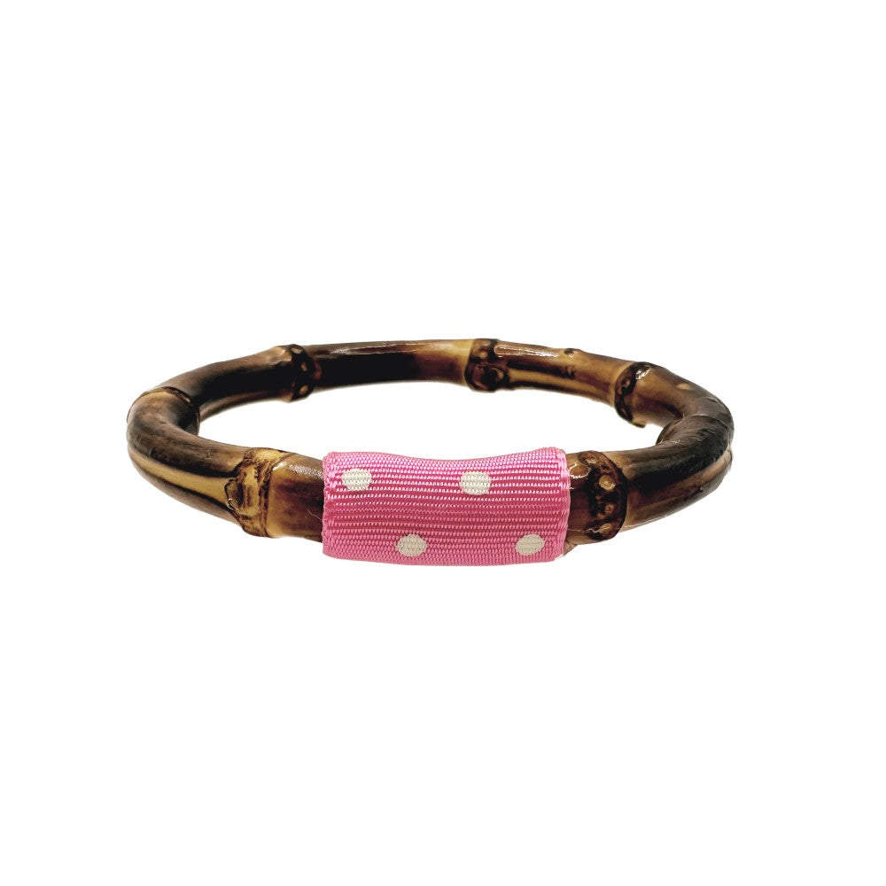 Ribbon Bamboo Bangle - Dark