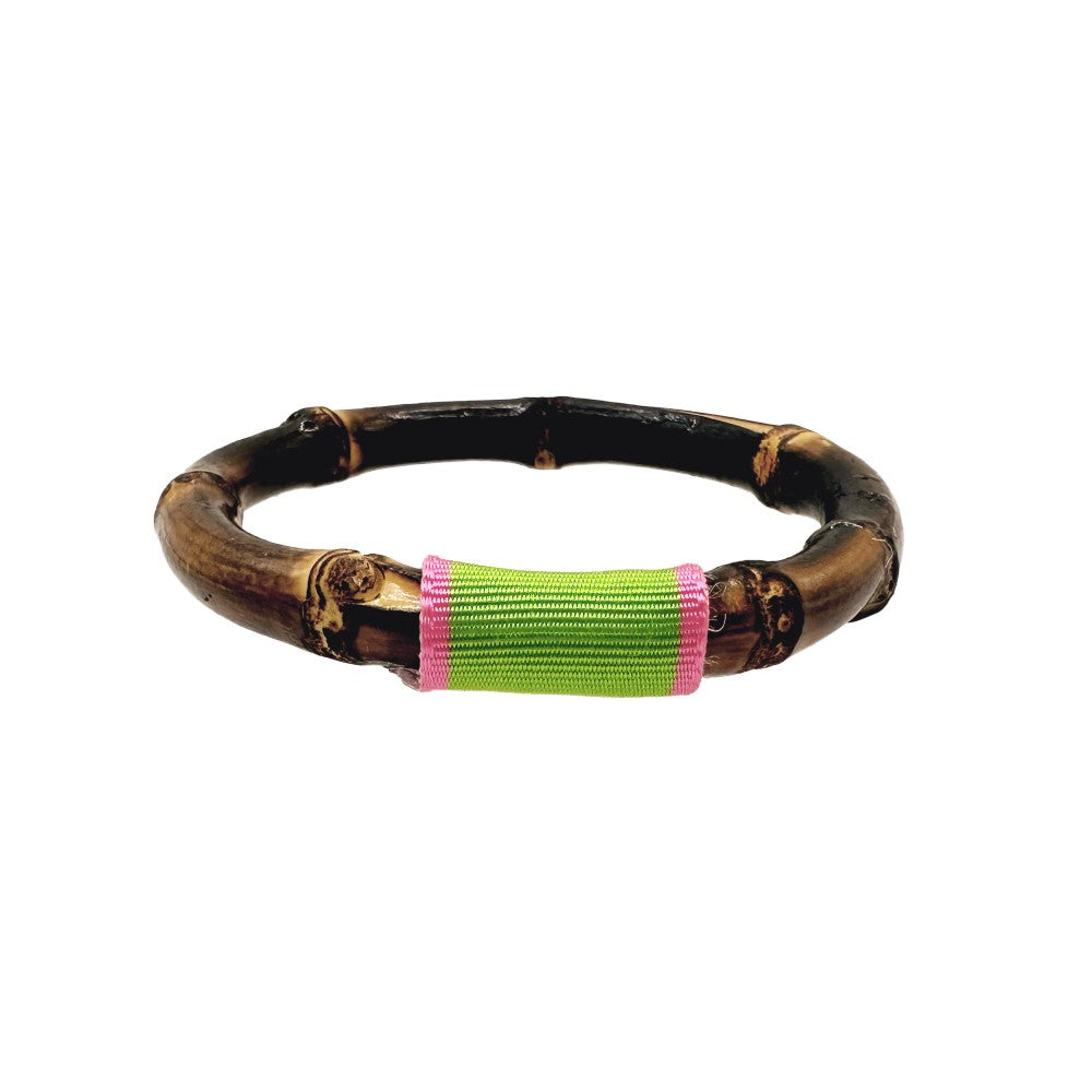 Ribbon Bamboo Bangle - Dark