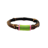 Ribbon Bamboo Bangle - Dark