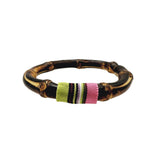 Ribbon Bamboo Bangle - Dark