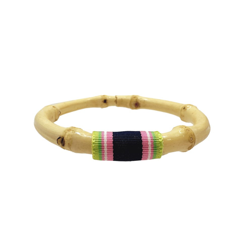 Ribbon Bamboo Bangle - Natural