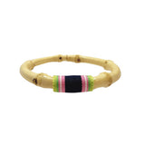 Ribbon Bamboo Bangle - Natural