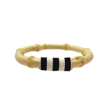 Ribbon Bamboo Bangle - Natural