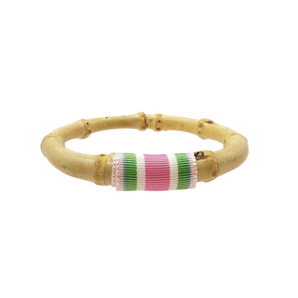 Ribbon Bamboo Bangle - Natural