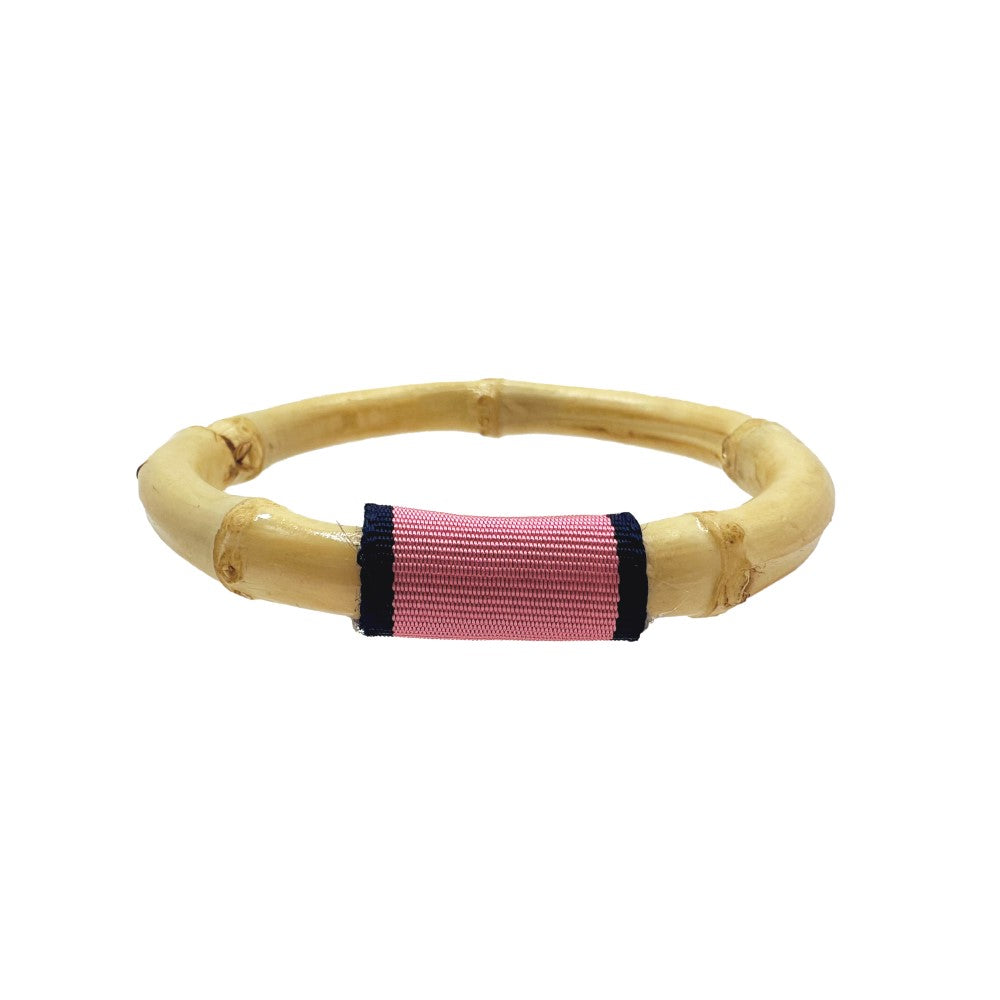 Ribbon Bamboo Bangle - Natural