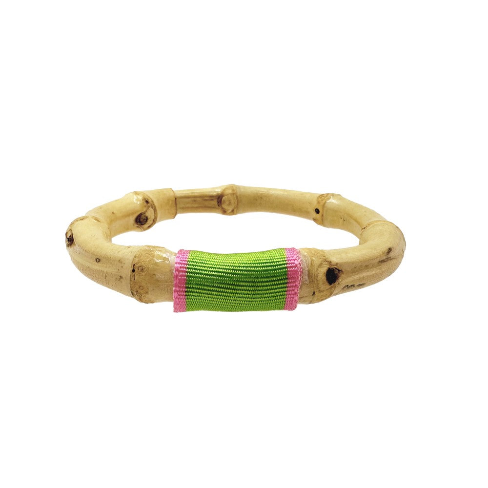 Ribbon Bamboo Bangle - Natural