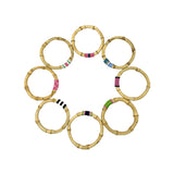 Ribbon Bamboo Bangle - Natural