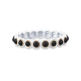SALE - Enamel Tile Bracelet - Circle