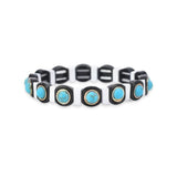 SALE - Enamel Tile Bracelet - Circle