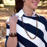 Enamel Twist Bracelet