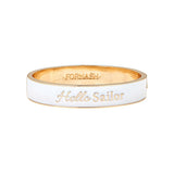 Large Hello Bracelet