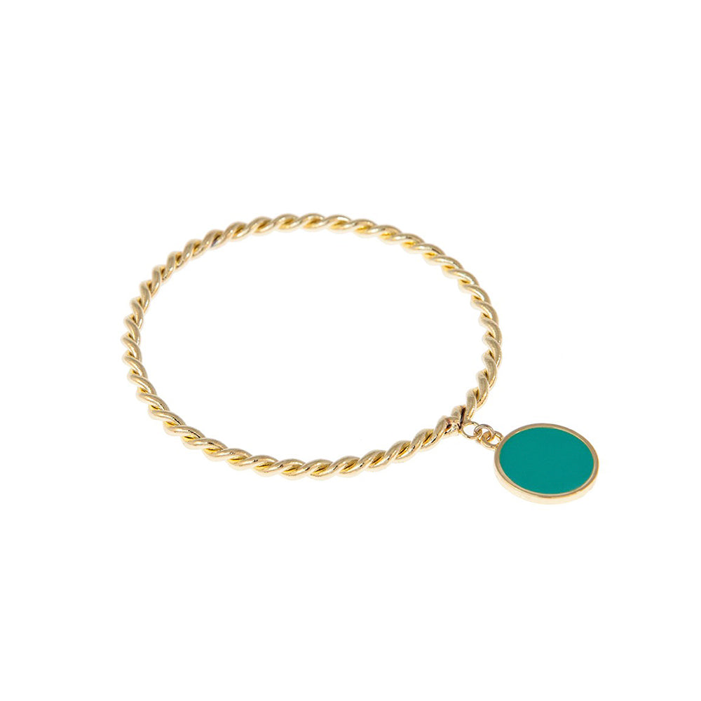 Monogram Rope Charm Bangle