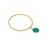 Monogram Rope Charm Bangle