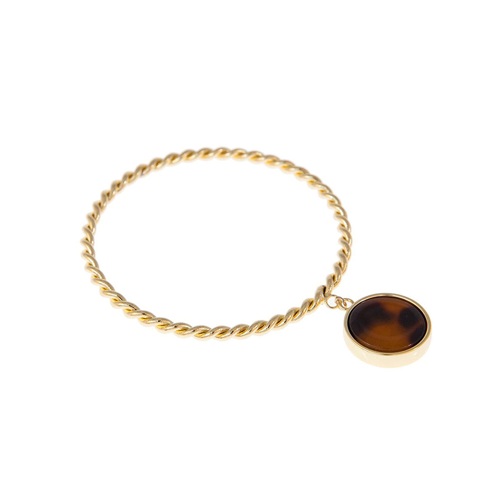 Monogram Rope Charm Bangle