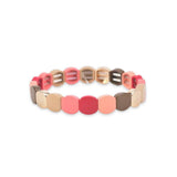 SALE - Enamel Tile Bracelet - Octagon