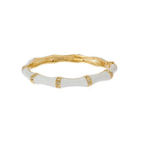 Enamel Stone Bamboo Bracelet