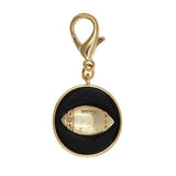 SALE - Enamel Football Charm