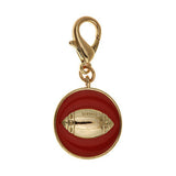 SALE - Enamel Football Charm