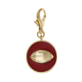 SALE - Enamel Football Charm