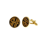 Monogram Cuff Links