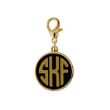 Monogram Enamel Disc