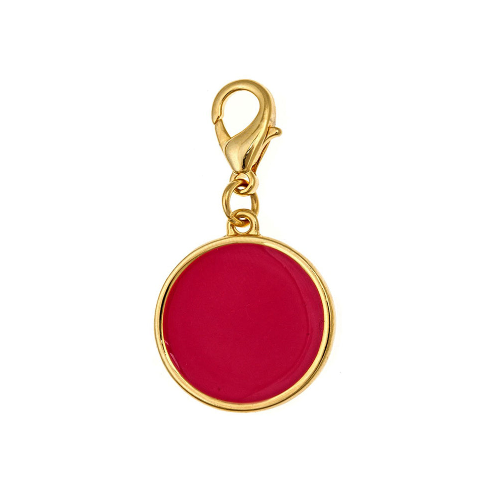 Monogram Enamel Disc