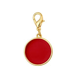 Monogram Enamel Disc
