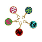 Monogram Enamel Disc
