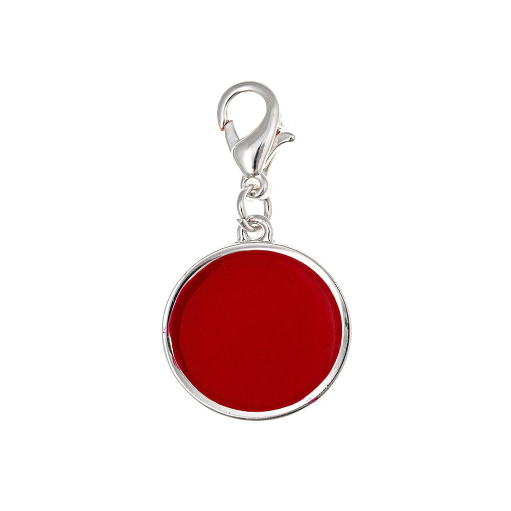 Monogram Enamel Disc