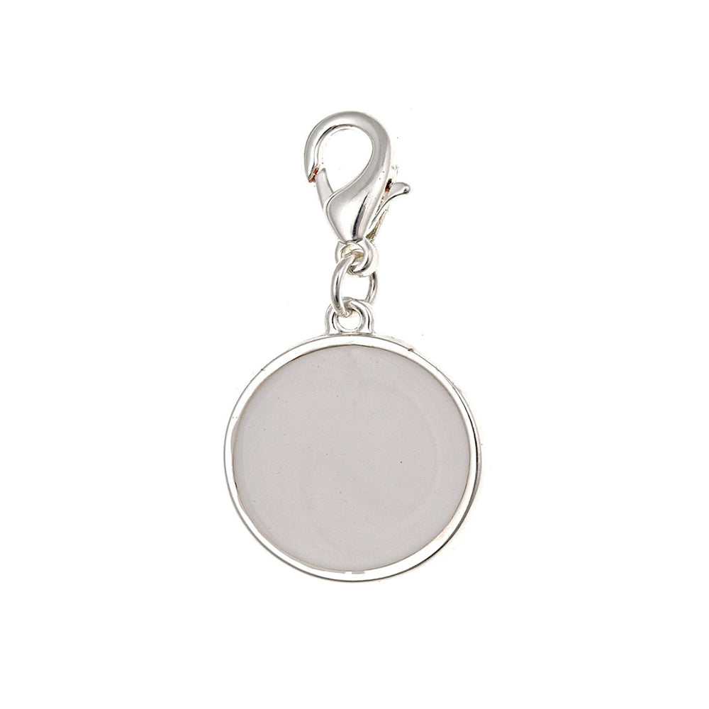 Monogram Enamel Disc