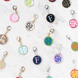 Monogram Enamel Disc