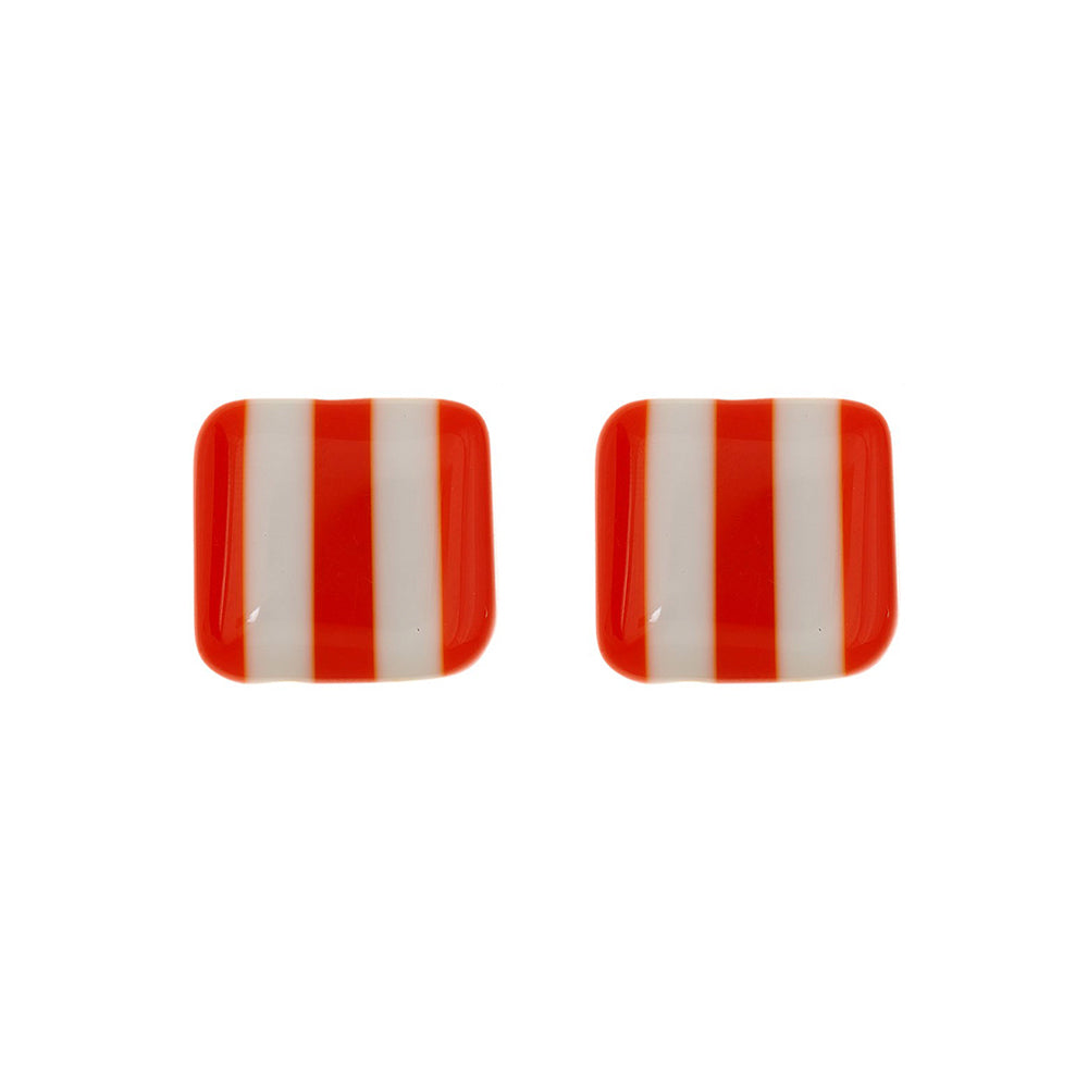 SALE - Two-Fruity Stripe Earrings