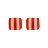 SALE - Two-Fruity Stripe Earrings