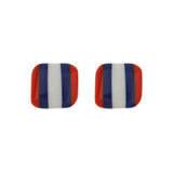 SALE - Three-Fruity Stripe Earrings