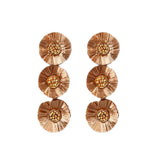 SALE - Triple Raffia Earrings
