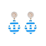 Seed Bead Earrings - Anchor Away
