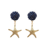 Seed Bead Earrings - Atlantic