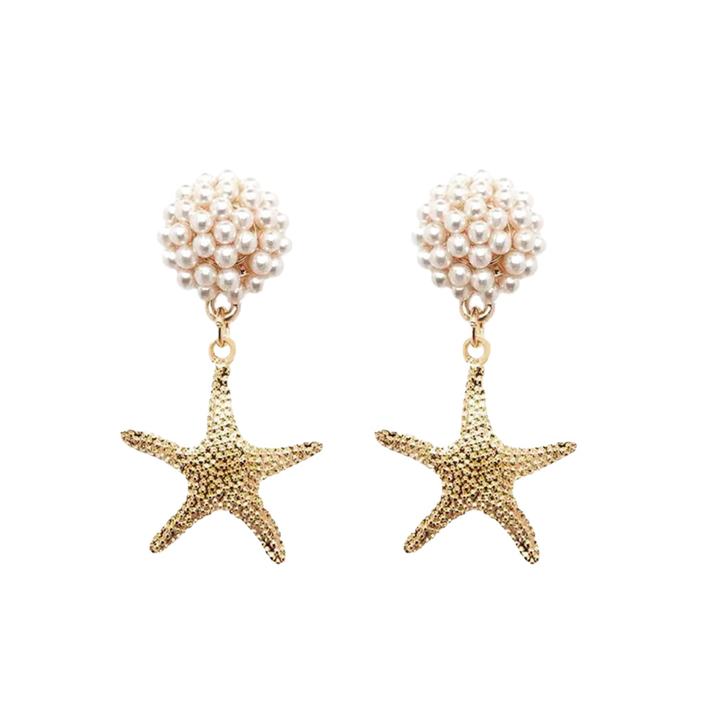 Seed Bead Earrings - Atlantic