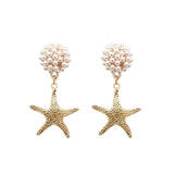 Seed Bead Earrings - Atlantic