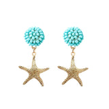 Seed Bead Earrings - Atlantic