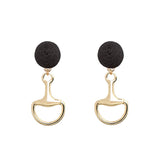 Thread Earrings - Bit - Gold
