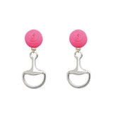 Thread Earrings - Bit - Silver