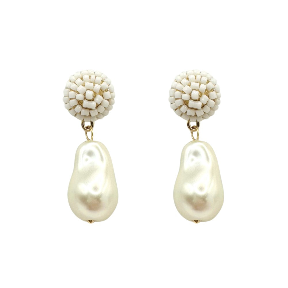 Seed Bead Earrings - Camila