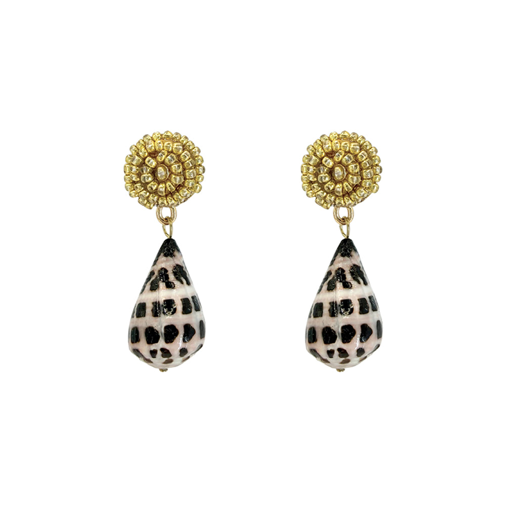 Seed Bead Earrings - Dottie