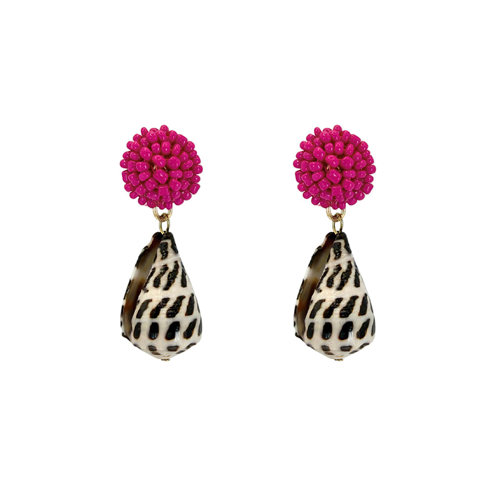 Seed Bead Earrings - Dottie