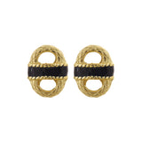 SALE - Enamel Basket Earrings