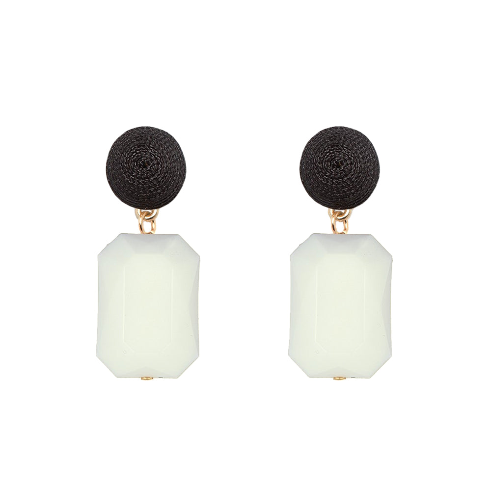 Thread Earrings - Gem